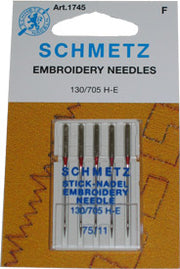 Machine Embroidery Needle 11/75