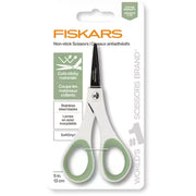 Fiskars Non-stick Titanium Softgrip Detail Scissors 5in
