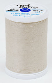 Coats Dual Duty XP All Purpose Thread - 250 yds - Neutrals Family White