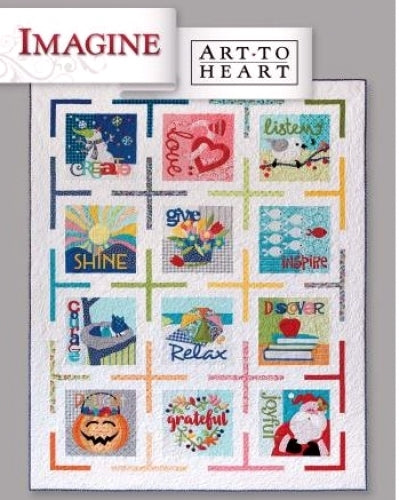Art to Heart - Imagine 632552005525 - Quilt in a Day Patterns