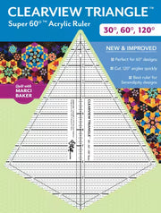 Clearview Triangle Super 60 Ruler 11 Ruler