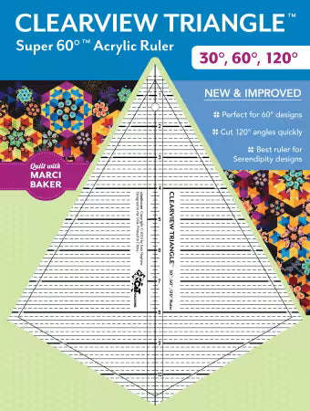 Clearview Triangle Super 60 Ruler 11 Ruler