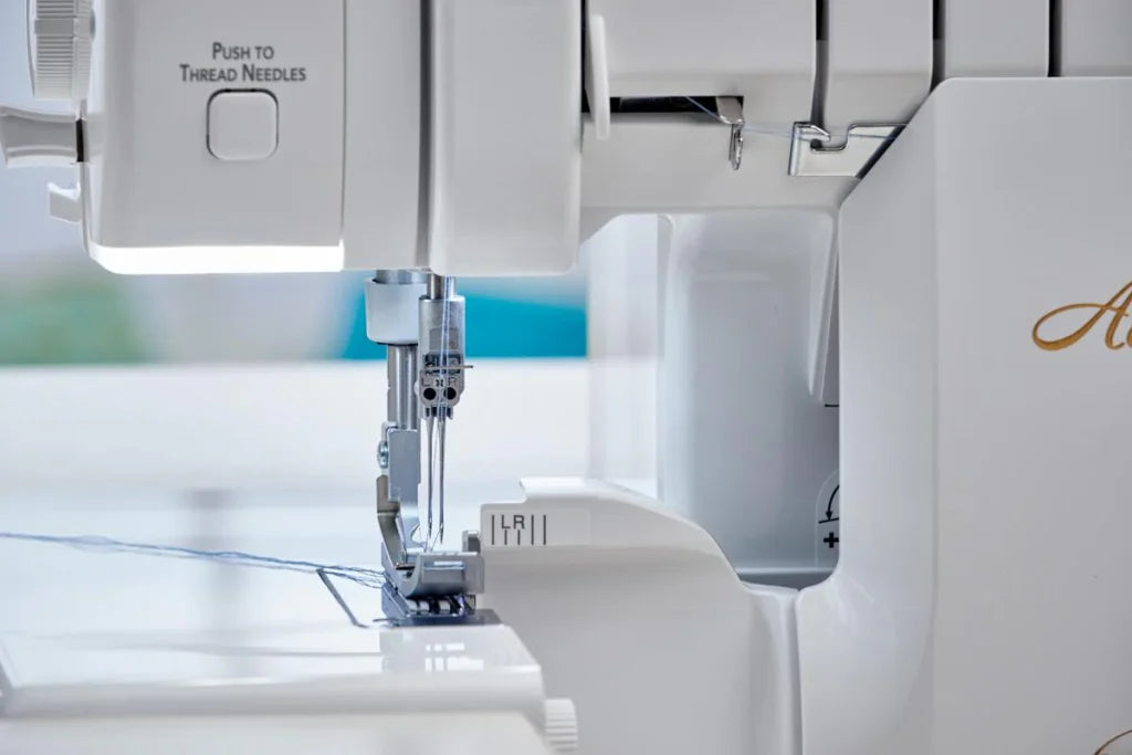 Wider Workspace – 2″ to the Right of the Needle