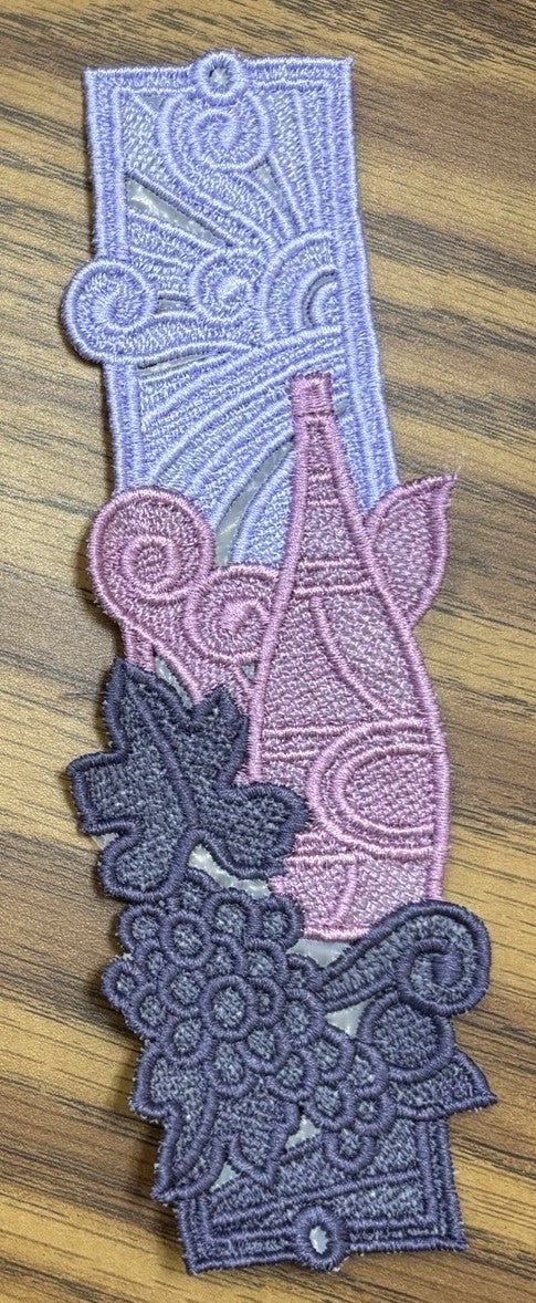 Introduction To Machine Embroidery: Free Standing Lace Bookmark