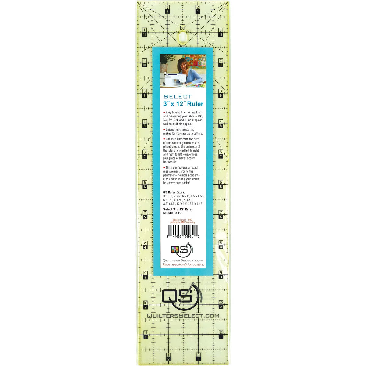 Quilters Select 3"X12" Ruler