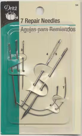 Repair Needles 7 pc Dritz (hand needles)