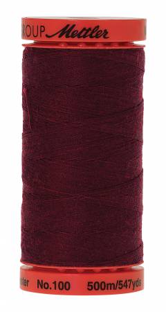 Metrosene Poly Thread 50wt 500m/547yds Bordeaux Old Number 1145-0771