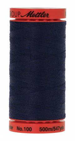 Metrosene Poly Thread 50wt 500m/547yds Navy Old Number 1145-0916