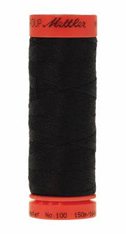 Metrosene Poly Thread 50wt 150m/164yds Black Old Number 1161-0003