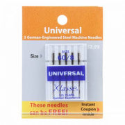 Klasse Carded Universal Machine Needle Size 8/60 5ct
