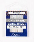 Klasse Titanium Universal 75 4 Needles