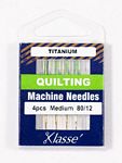 Klasse Titanium Quilting 80 4 Needles