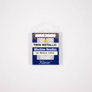 Klasse Twin Metallic 2.0mm/80 1 Needle