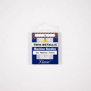 Klasse Twin Metallic  3.0mm/80 1 Needle