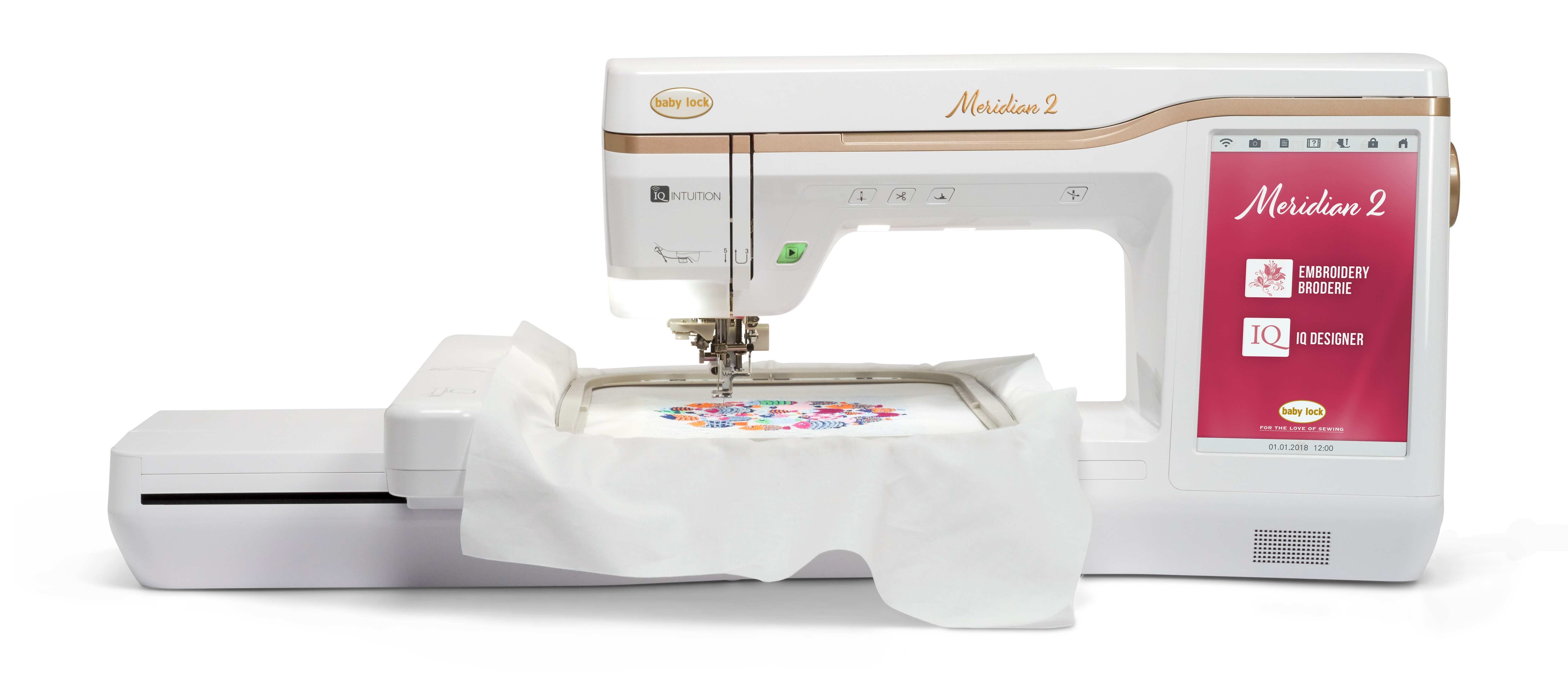 Baby Lock Meridian 2 Embroidery Machine – Family Sewing