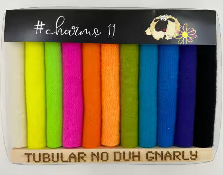 #Charms11 Neon 5in x 5in
