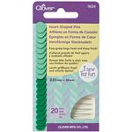 Heart-Shaped Pins 20pcs Clover