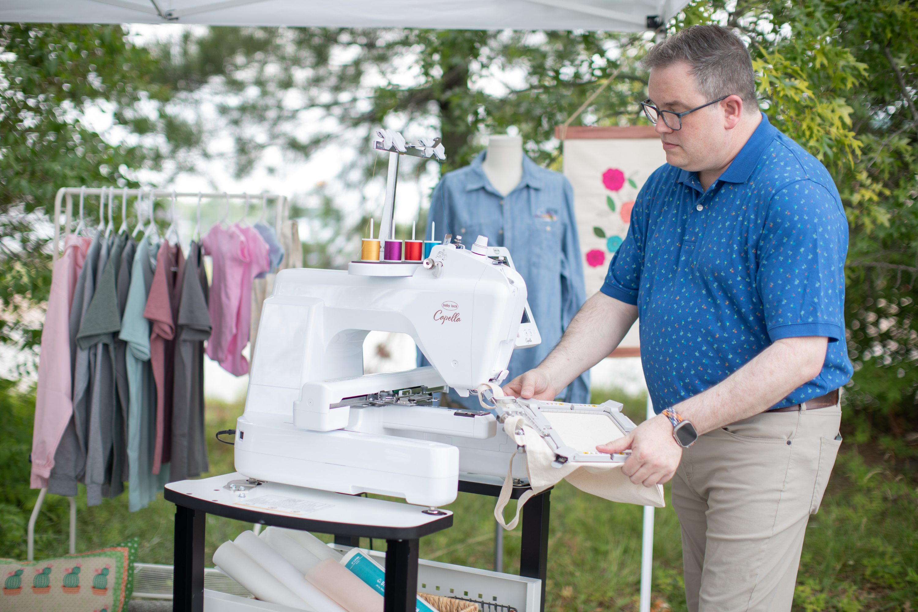 Baby Lock Capella Single Needle Embroidery Machine