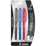 Frixion XF Erasable Gel Pen 3ct Black/Blue/Red