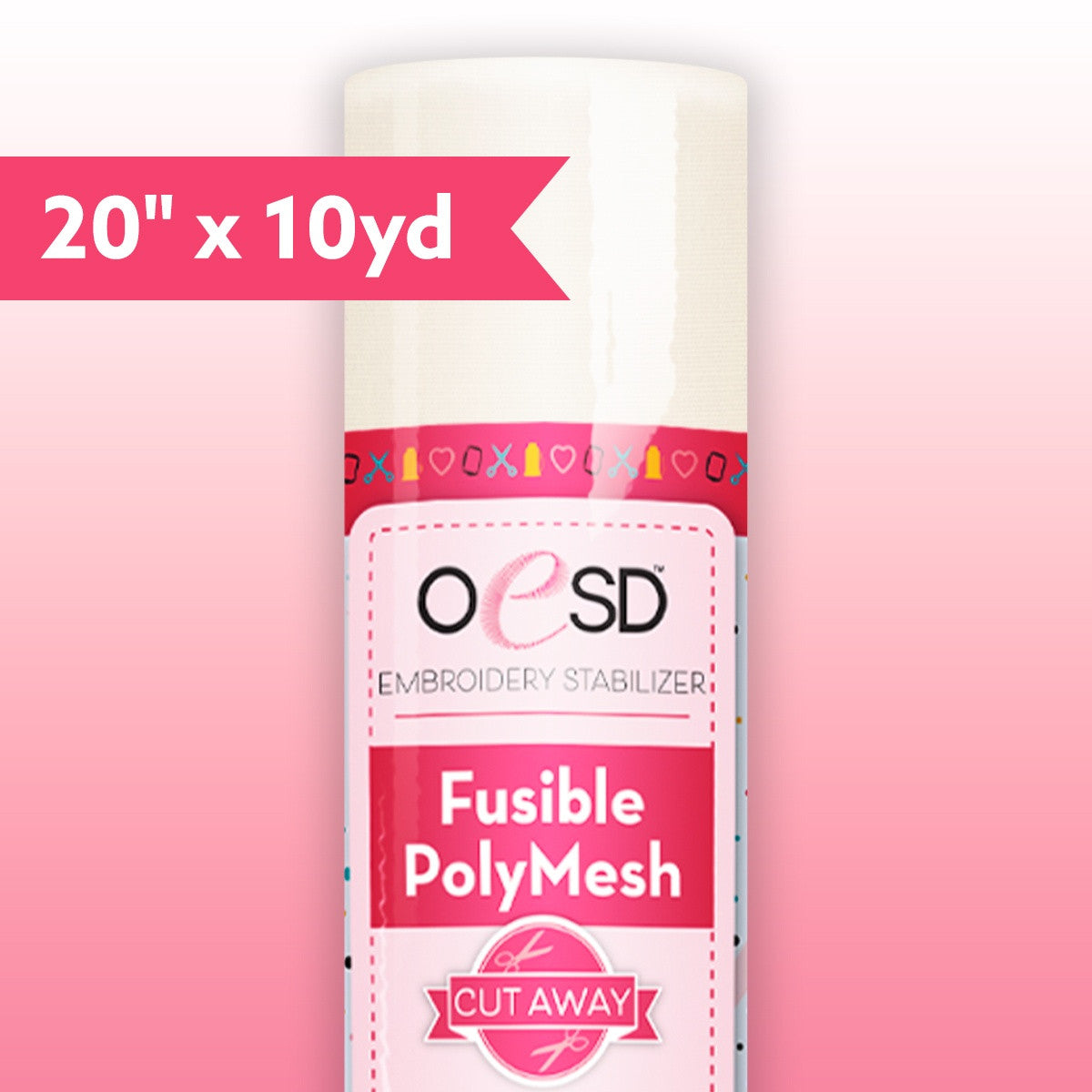 Fusible Polymesh Cut Away