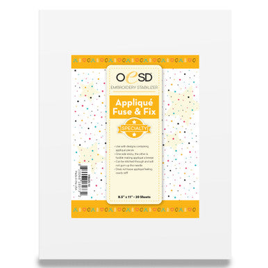 Applique Fuse & Fix - 20 Sheets 8.5 x 11