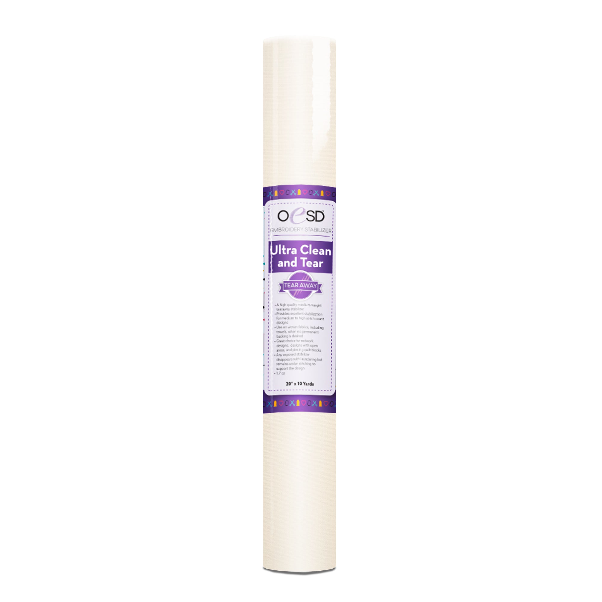 OESD Ultra Clean & Tear 20" x 10yd (1.7oz)