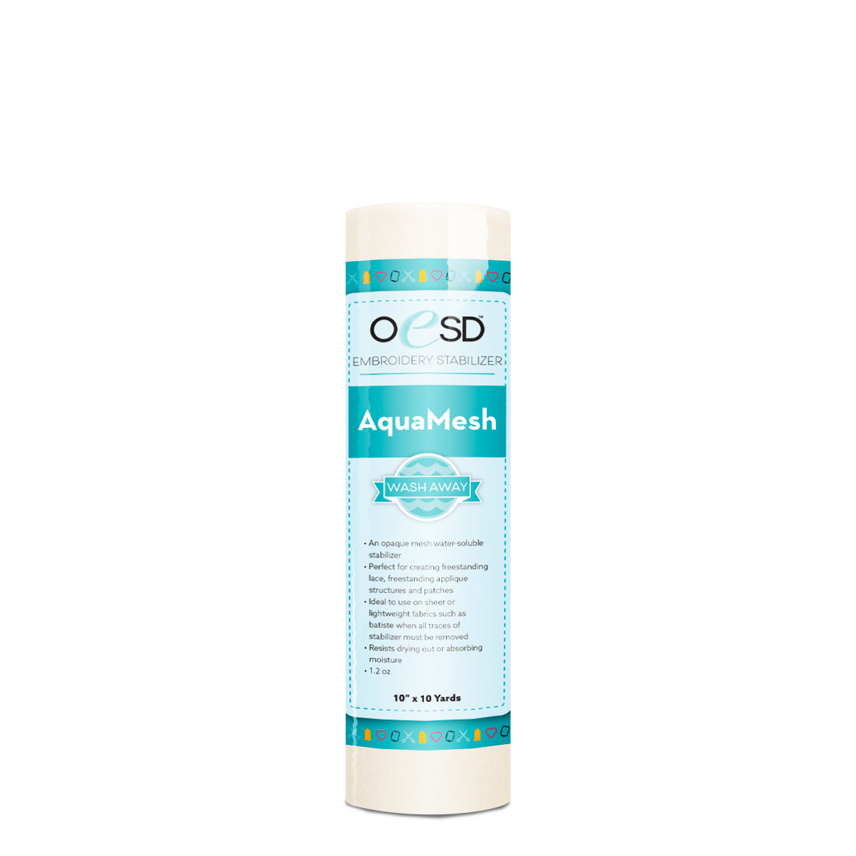 Aquamesh Washaway 10" x 10 yd