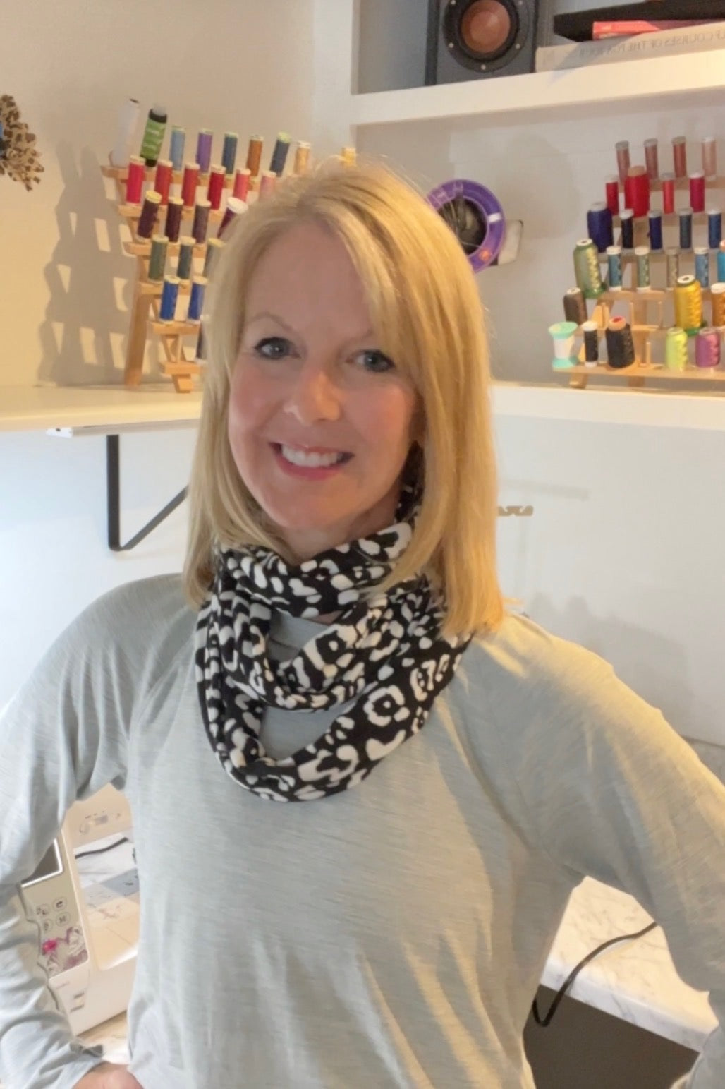 Beginning Serging - Infinity Scarf and Headband