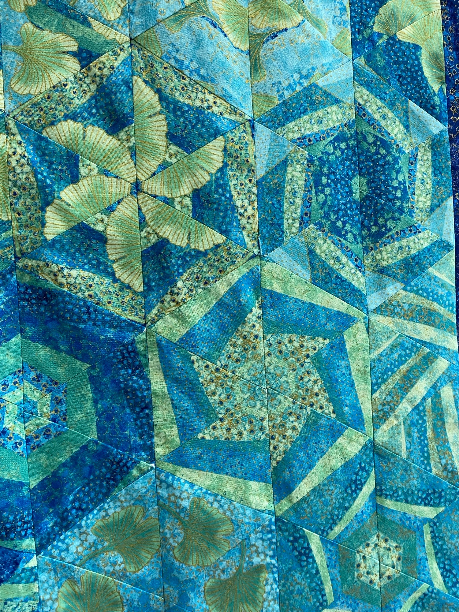One-Block Wonder Panel Quilt
