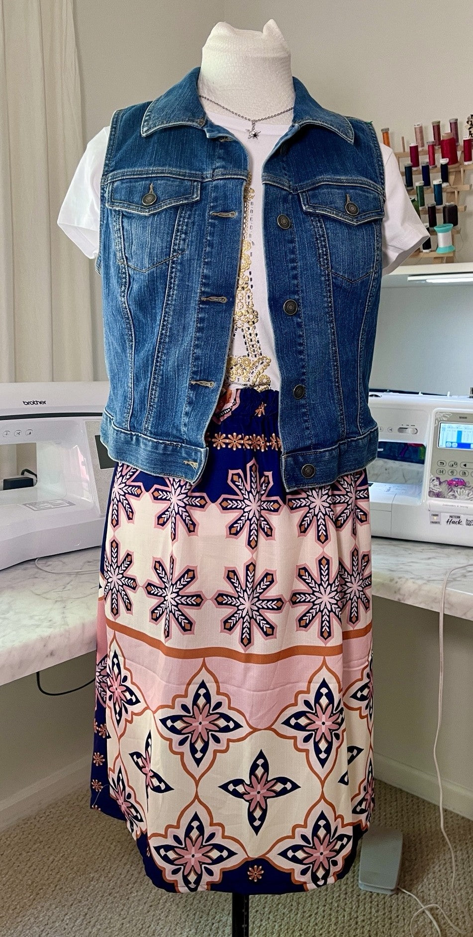 Beginning Sewing Clothes: Gathered Skirt