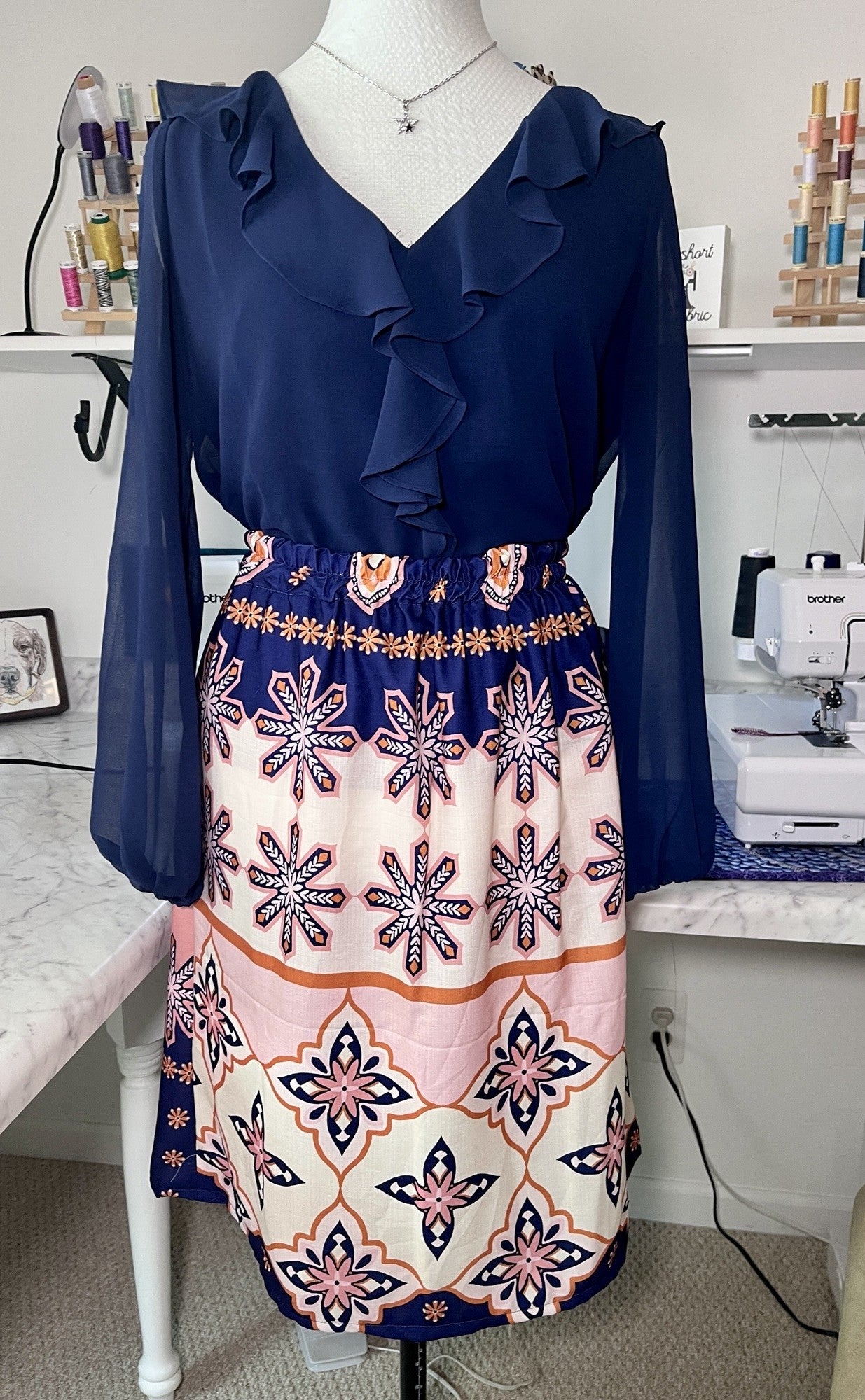 Beginning Sewing Clothes: Gathered Skirt