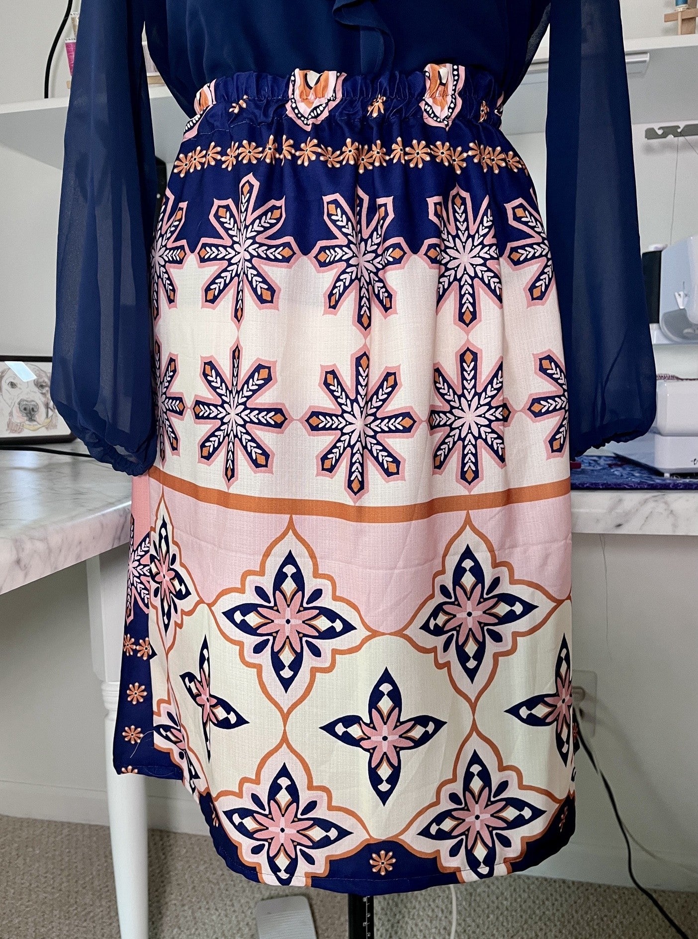 Beginning Sewing Clothes: Gathered Skirt