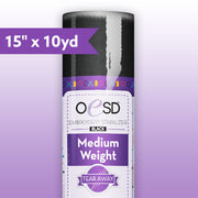 Medium Tear-away Black  15" x 10yd