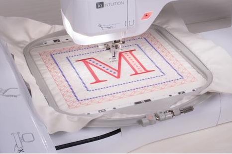 Quilting Around an Embroidery Pattern