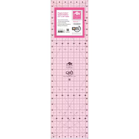 Quilter's Select 6.5" x 24" Poppie Cotton Special Edition Ruler
