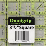 Omnigrip Square Ruler 3.5 in