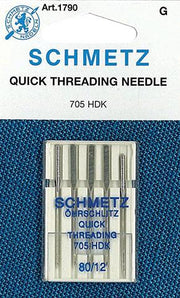Schmetz Quick Threading Needles 80/12 5/pk