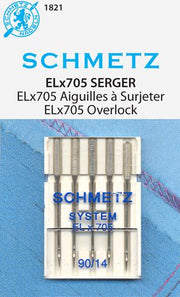 Schmetz ELX705 Chrome Finish 90/14 5pk