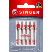 Singer Universal Red Band 80/12 5pack