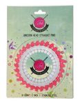 Tula Pink Unicorn Head Straight Pins 30 ct.