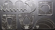Westalee by Sew Steady Sampler Template Set 1 - Low Shank