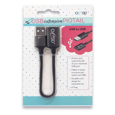 OESD USB Extension Pigtail 6"