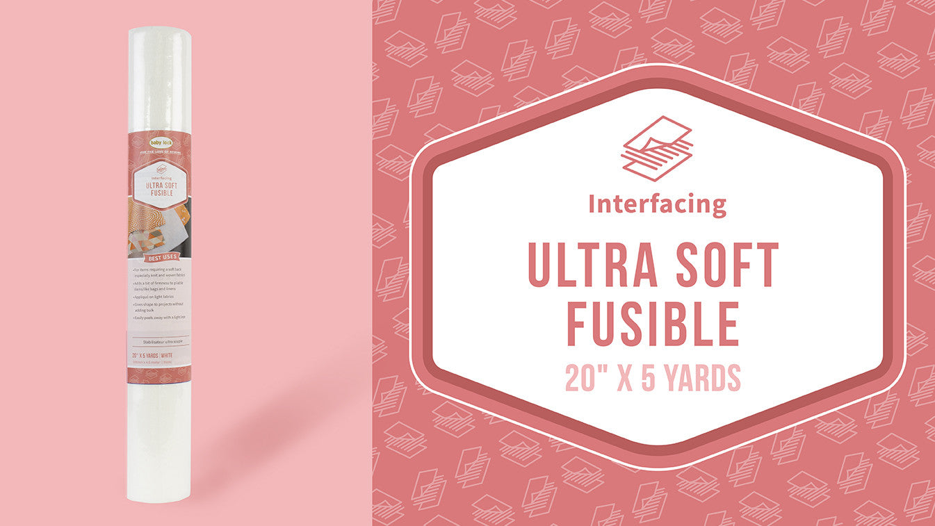 Ultra Soft Fusible Cut-Away 5 x 20 Baby Lock  #BLC204