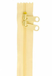 Handbag Zipper 30in Butter Cream