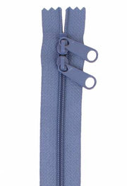 Handbag Zipper 30in Country Blue