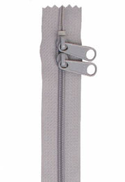 Handbag Zipper 40in Pewter