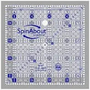 SpinAbout 4.5 in Square Ruler